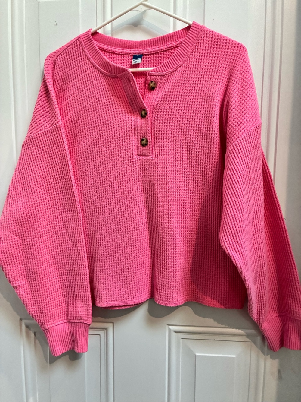 Cozy Waffle Henley T-Shirt